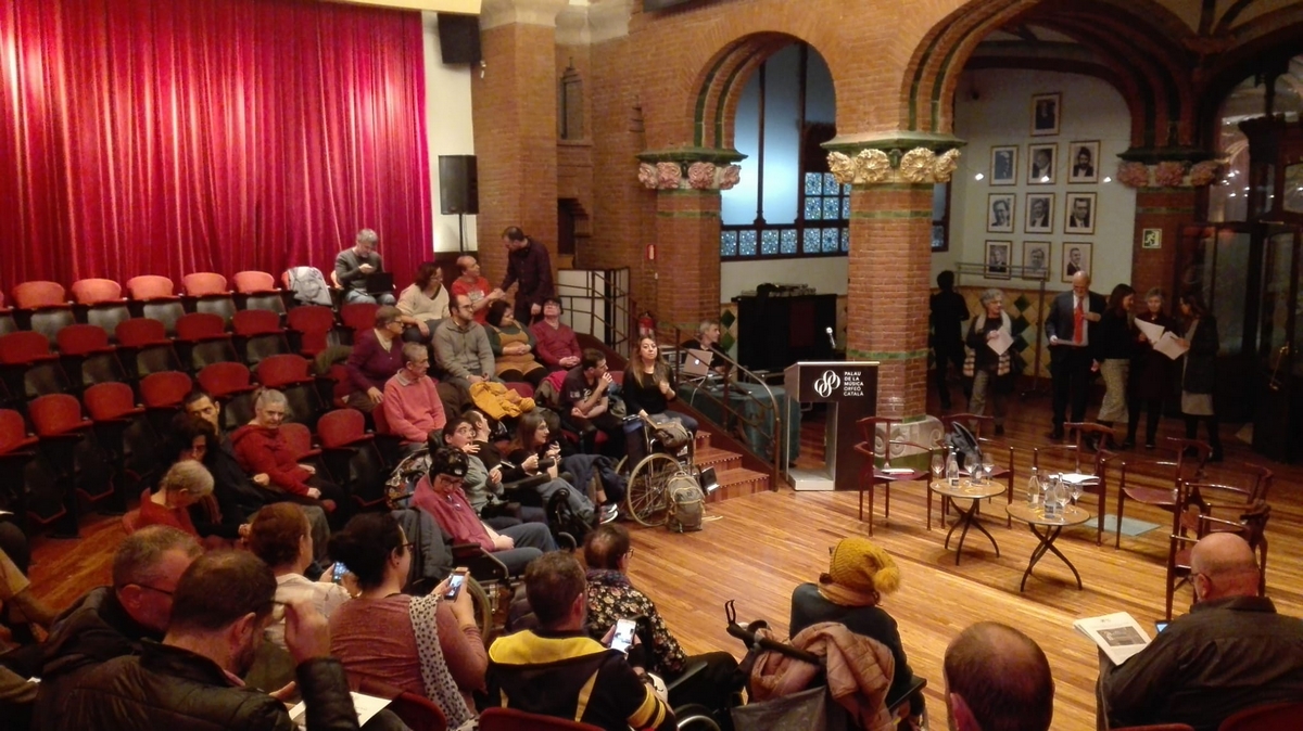 LA PERE MITJANS AL PALAU DE LA MÚSICA
